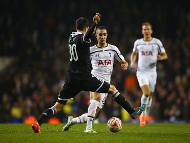 Bentaleb and Kane covered more than 15 miles between them against Everton